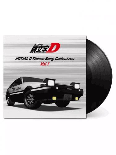 Oficiálny soundtrack Initial D: Theme Songs Collection Vol.1 na LP