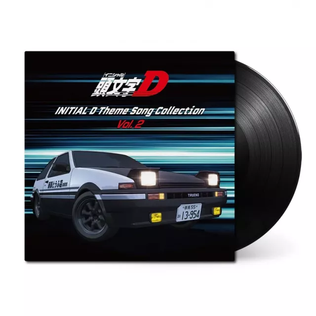 Oficiálny soundtrack Initial D: Theme Songs Collection Vol.2 na LP - Gramofónová platňa