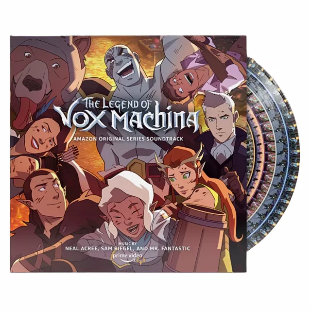 Oficiální soundtrack The Legend Of Vox Machina na 2x LP (zoetrope)