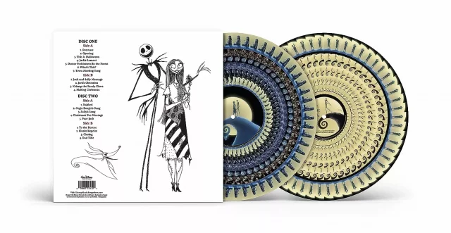 Oficiální soundtrack The Nigtmare Before Christmas na 2x LP (zoetrope)