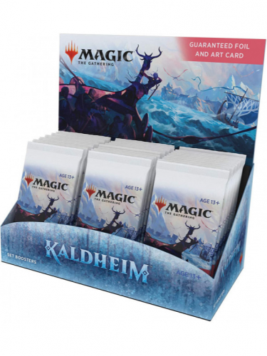 Kartová hra Magic: The Gathering Kaldheim - Set Booster Box (30 Boosterov)