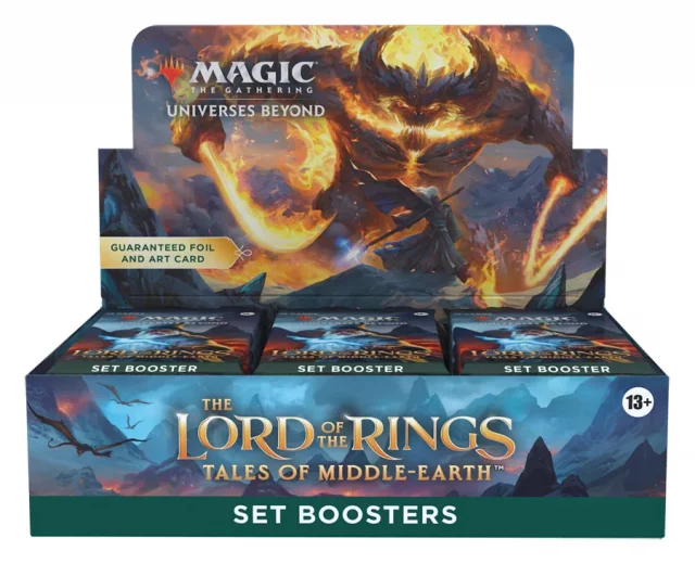 Kartová hra Magic: The Gathering Universes Beyond - LotR: Tales of the Middle Earth Set Booster Box (30 boosterov)