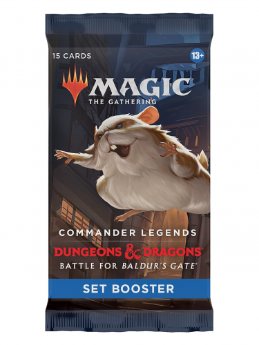 Kartová hra Magic: The Gathering Commander Legends D&D: Battle for Baldurs Gate - Set Booster (15 kariet)