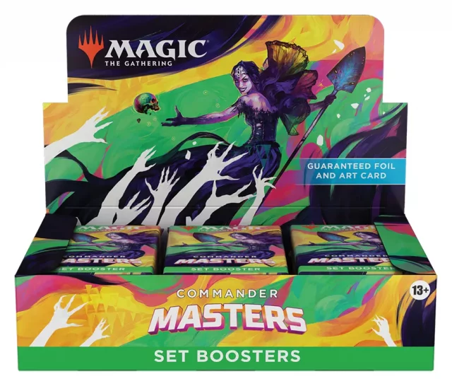 Kartová hra Magic: The Gathering Commander Masters Set Booster Box (24 boosterov)