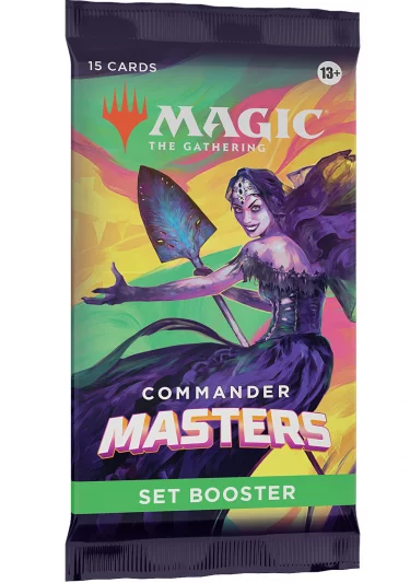 Kartová hra Magic: The Gathering Commander Masters Set Booster (15 kariet)
