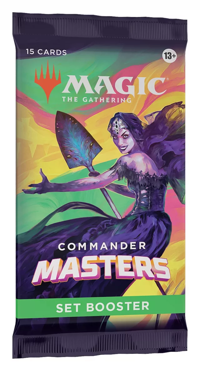 Kartová hra Magic: The Gathering Commander Masters Set Booster (15 kariet)