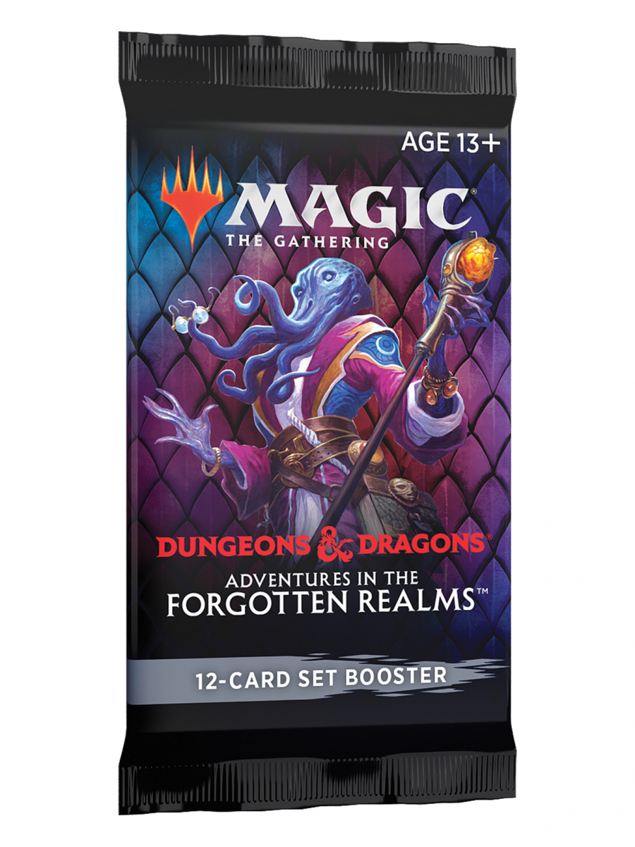 Blackfire Kartová hra Magic: The Gathering Dungeons and Dragons: Adventures in the Forgotten Realms - Set Booster (12 kariet)