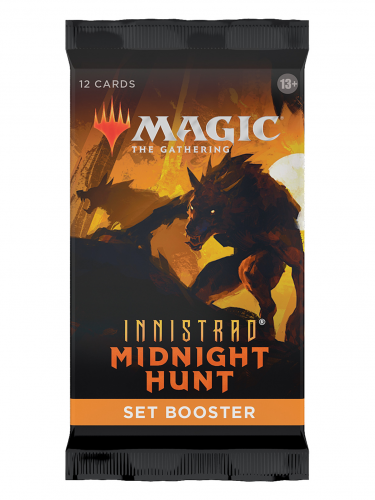 Kartová hra Magic: The Gathering Innistrad: Midnight Hunt - Japonský Set Booster (12 kariet)