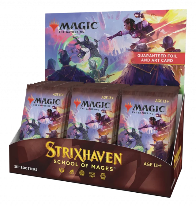 Kartová hra Magic: The Gathering Strixhaven - Set Booster (12 kariet)