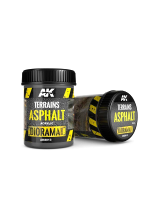Akrylový terén AK - Asphalt (250 ml)