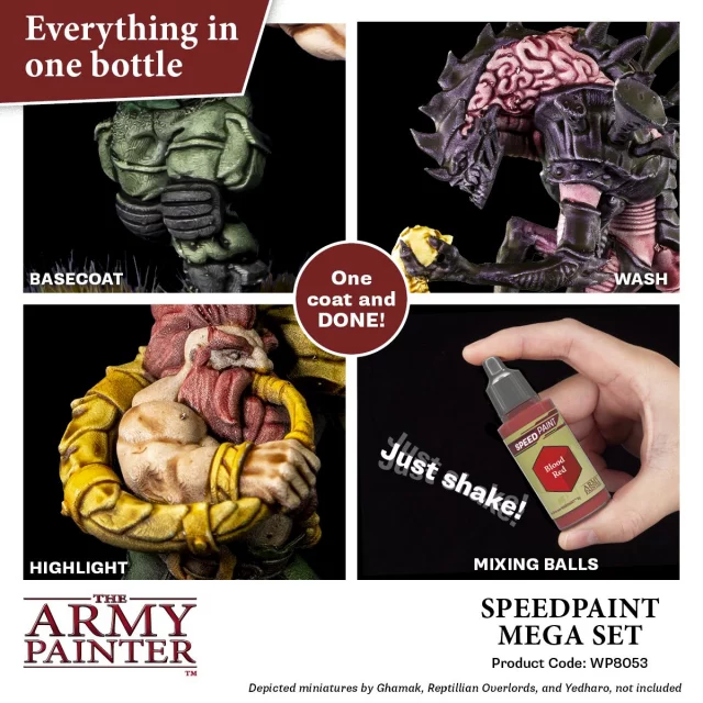Farbiaca sada The Army Painter - Speedpaint Mega Set