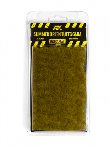 Modelársky porast AK - Summer Green tufts (6 mm)