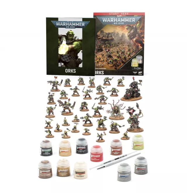 Warhammer 40,000 - Getting Started with Orks ENG - Stolová hra