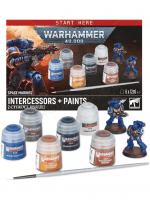 Warhammer 40,000 - Space Marines: Intercessors + Paints
