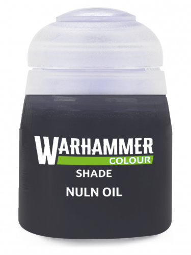 Warhammer Colour Shade (Nuln Oil) - tónová farba, čierna