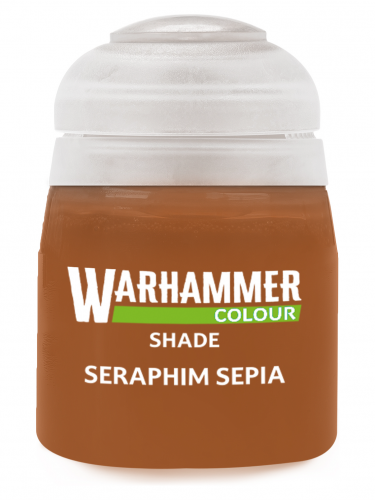 Warhammer Colour Shade (Seraphim Sepia) - tónová farba, hnedá 2022