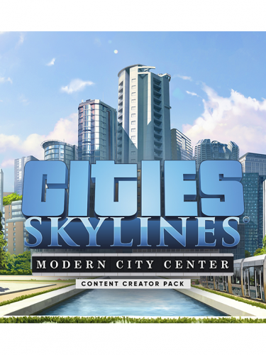 Cities: Skylines - Content Creator Pack: Modern City Center (PC) Klíč Steam (DIGITAL)