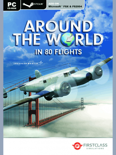 Flight Simulator X (Steam Edition) - Around The World in 80 Flights (Add-on) (PC)