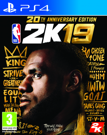 NBA 2K19 - 20th Anniversary Edition (PS4)