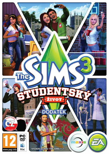 The Sims 3: Studentský život (PC) DIGITAL (DIGITAL)