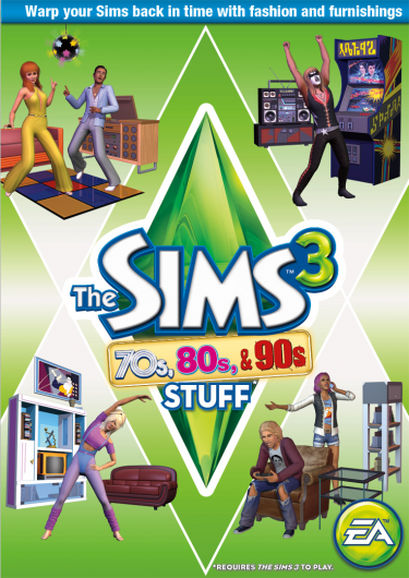 The Sims 3 Styl 70., 80. a 90. let (kolekce) (PC) DIGITAL (DIGITAL)