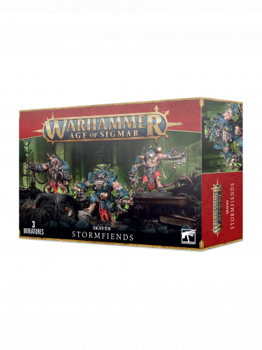 W-AOS: Skaven - Stormfiends (3 figúrky)