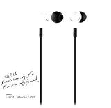 Slúchadlá s mikrofónom Skullcandy FIX IN-EAR biele/chrómové