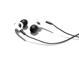 Slúchadlá s mikrofónom Skullcandy FIX IN-EAR biele/chrómové