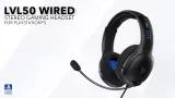 Level Up Your Game | LVL50 Wired Stereo Gaming Headset for PlayStation