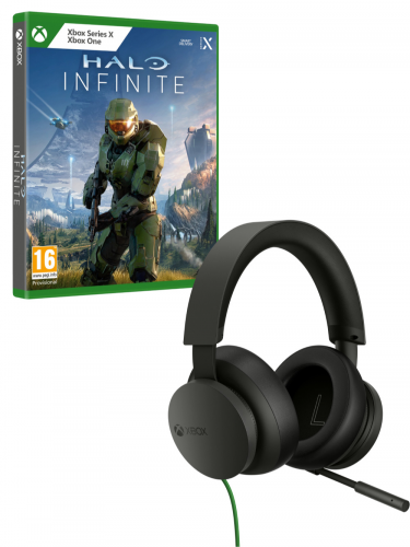 Herné slúchadla s mikrofónom pre Xbox + Halo Infinite (XSX)
