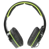 Herní stereo sluchátka s mikrofonem Sades SA708 (černo-zelená)