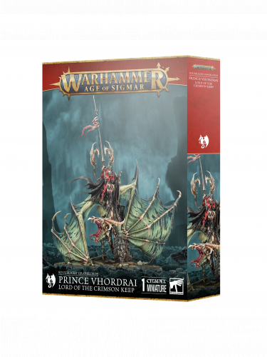 W-AOS: Soulblight Gravelords - Prince Vhodrai Lord of The Crimson Keep (1 figúrka)