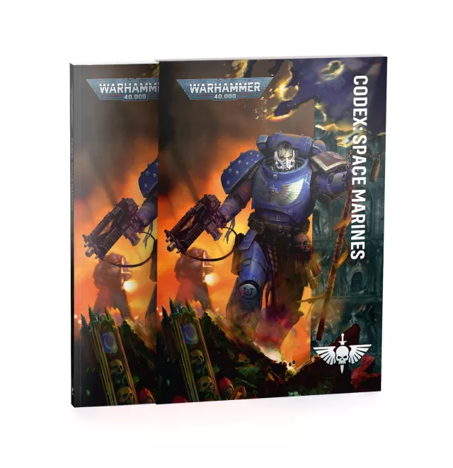 Kniha W40k: Codex: Space Marines (11. edícia) - Warhammer