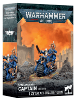 W40k: Space Marines - Captain on Bike (1 figúrka)