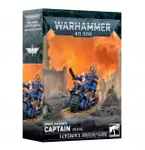 W40k: Space Marines - Captain on Bike (1 figúrka) - Warhammer