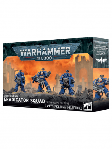W40k: Space Marines - Eradicator Squad with Heavy Bolters (3 figúrky)