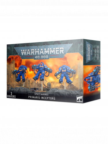 W40k: Space Marines - Primaris Inceptors (3 figúrky)