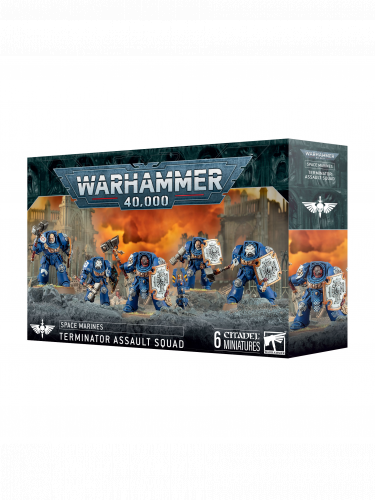 W40k: Space Marines - Terminator Assault Squad (6 figúrok)