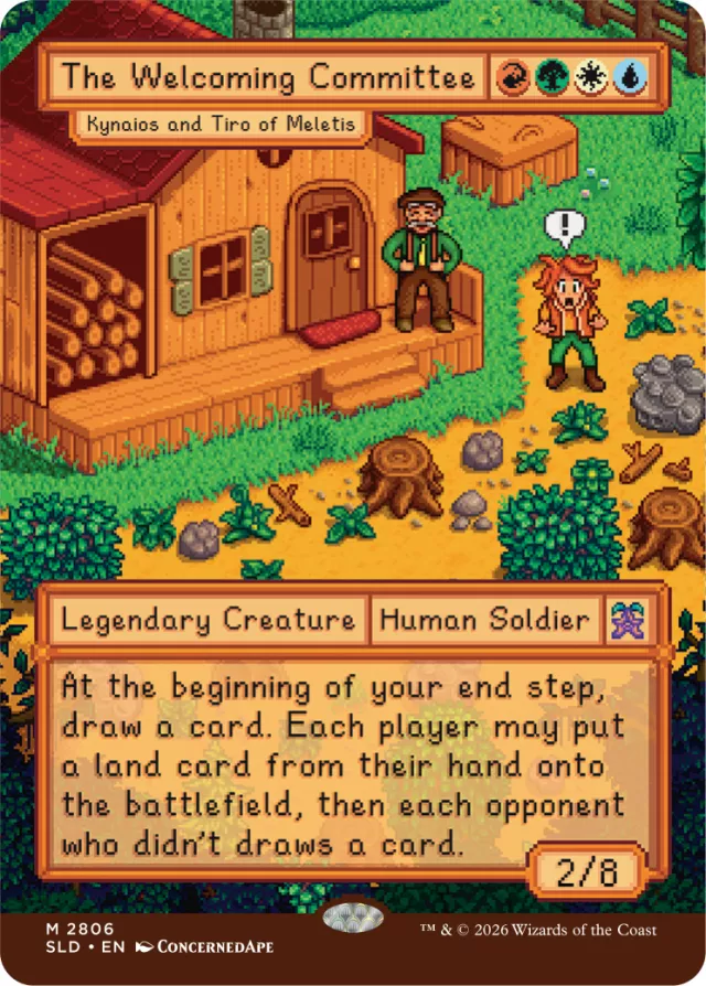 Kartová hra Magic: The Gathering Secret Lair x Stardew Valley - Zberateľská edícia