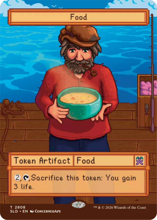 Kartová hra Magic: The Gathering Secret Lair x Stardew Valley - Zberateľské karty