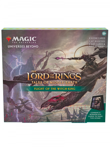 Kartová hra Magic: The Gathering Universes Beyond - LotR: Tales of the Middle Earth - Flight of the Witch King Scene Box