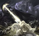 Kartová hra Magic: The Gathering Universes Beyond - LotR: Tales of the Middle Earth - Gandalf in the Pelennor Fields Scene Box