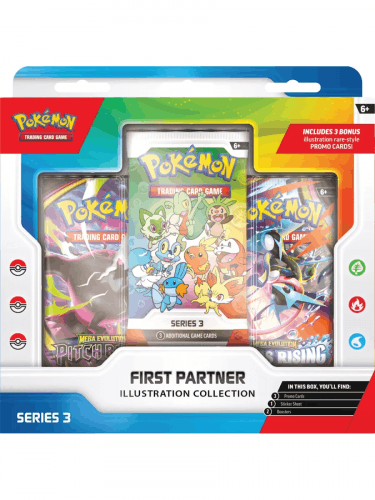 Kartová hra Pokémon TCG - First Partner Illustration Collection Series 3