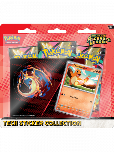 Kartová hra Pokémon TCG: Mega Evolution - Ascended Heroes Charmander Tech Sticker Collection