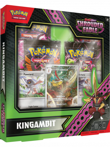 Kartová hra Pokémon TCG: Scarlet & Violet Shrouded Fable - Kingambit Illustration Collection