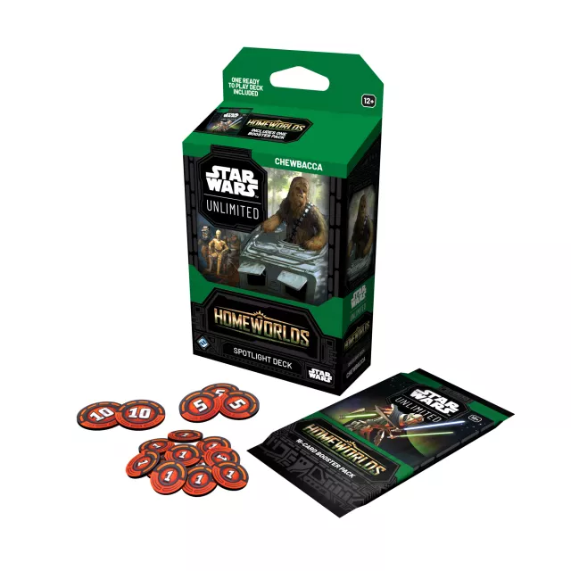 Kartová hra Star Wars: Unlimited - Homeworlds Spotlight Deck (Chewbacca) - Zberateľská kartová hra TCG