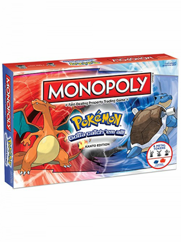 Stolová hra Monopoly Pokémon: Kanto Edition