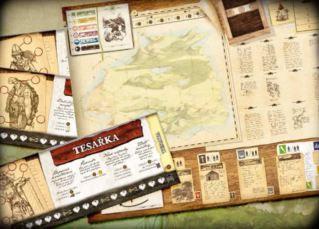 Stolová hra Robinson Crusoe