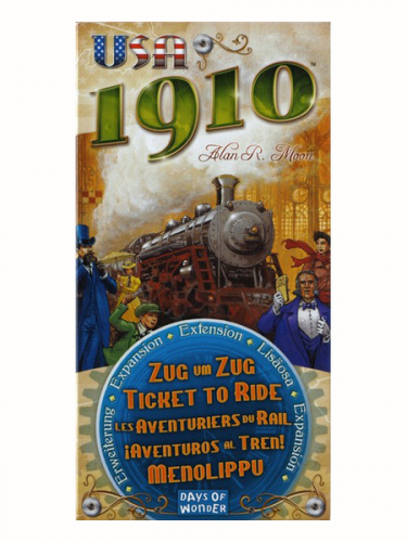 Kartová hra Ticket to Ride - USA 1910 expansion