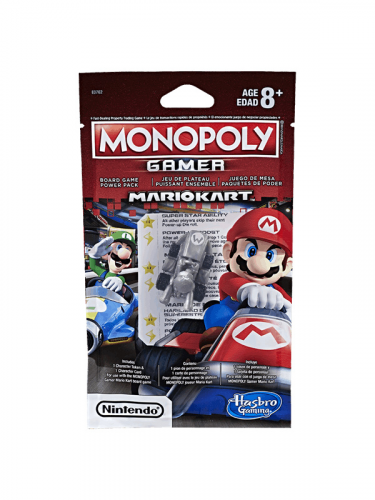 Monopoly figúrka - Gamer Mario Kart Power Pack (Metal Mario)